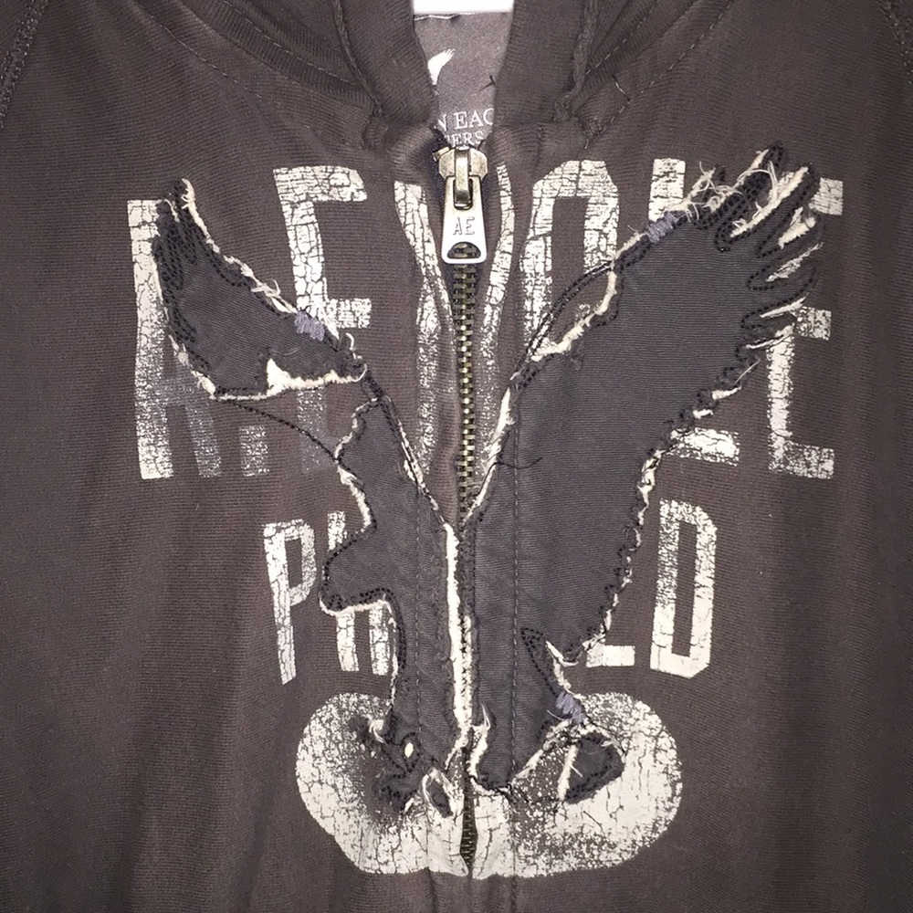 American Eagle sweatshirt L Grey Vintage Fit Men